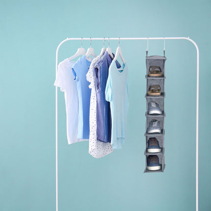 Hanging shelf wardrobe narrow