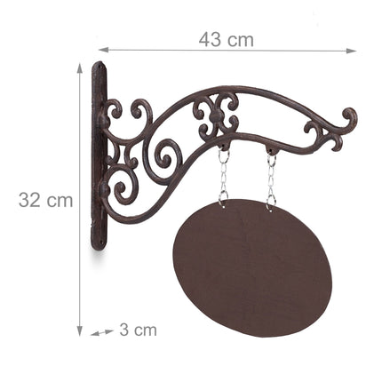 Hanging shop sign