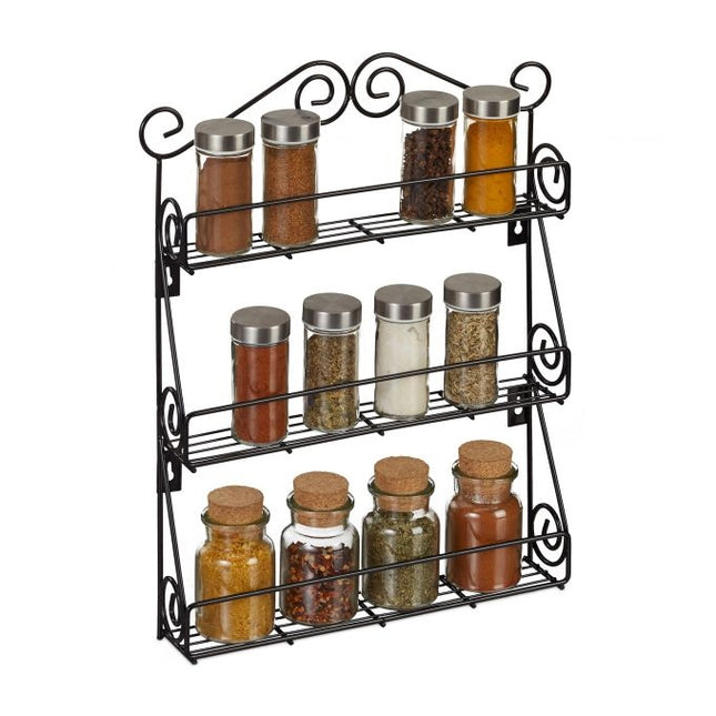Hanging spice rack