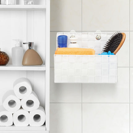 Hanging storage basket