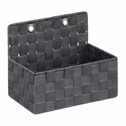 Hanging storage basket
