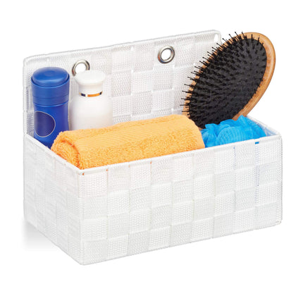 Hanging storage basket