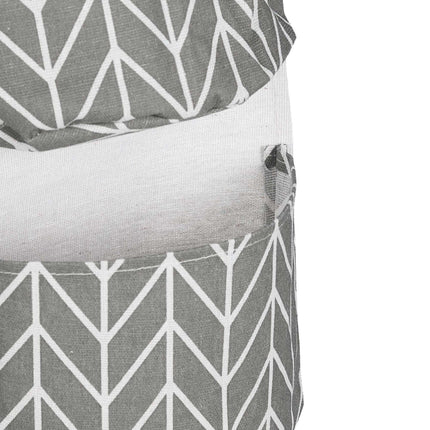 Hanging storage in fabric
