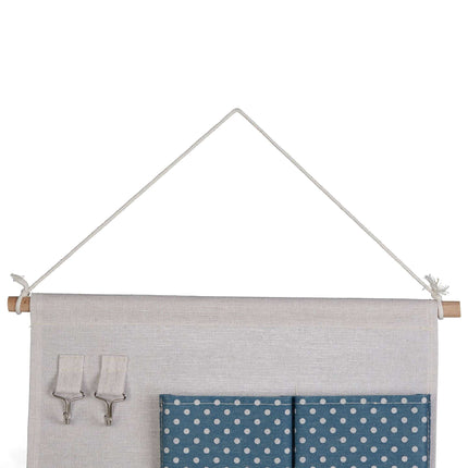 Hanging storage in fabric