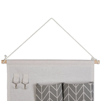 Hanging storage in fabric