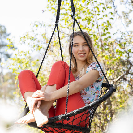 Hanging swing black
