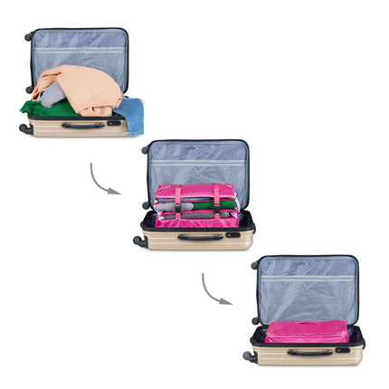 Hanging travel organizer 4 compartments