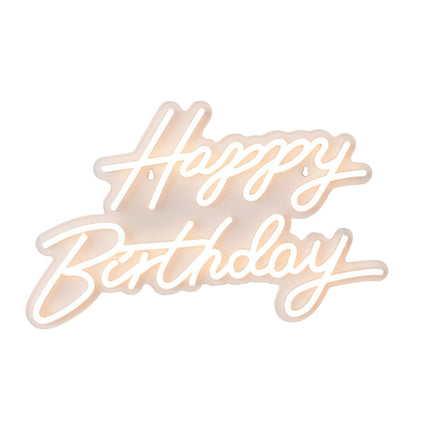 Happy Birthday LED Sign – Acrylic, USB Powered