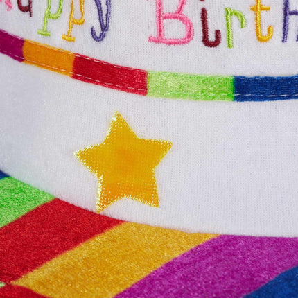 Happy birthday hat cake