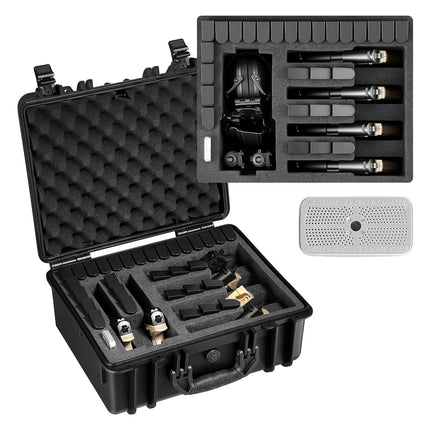 Hard Pistol Case, IP67 Waterproof, TSA, 475x415x215 mm