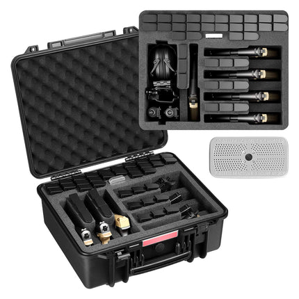 Hard Pistol Case, IP67 Waterproof, TSA Compliant, XPE Foam