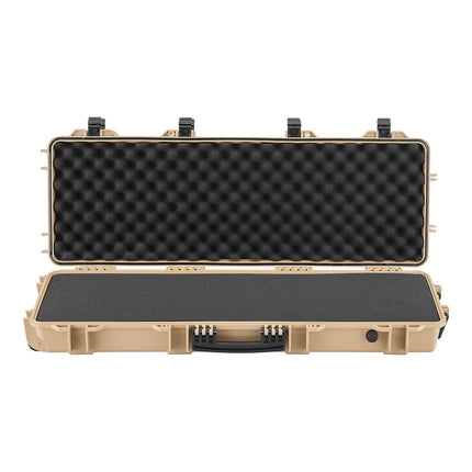 Hard Rifle Case, Lockable IP67, Wheels, 109 cm