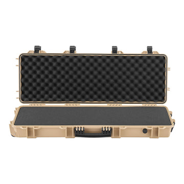 Hard Rifle Case, Lockable IP67, Wheels, 109 cm