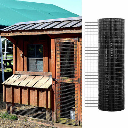 Hardware Cloth Roll, 24 x 100 ft, 1 in Mesh, 16 Gauge