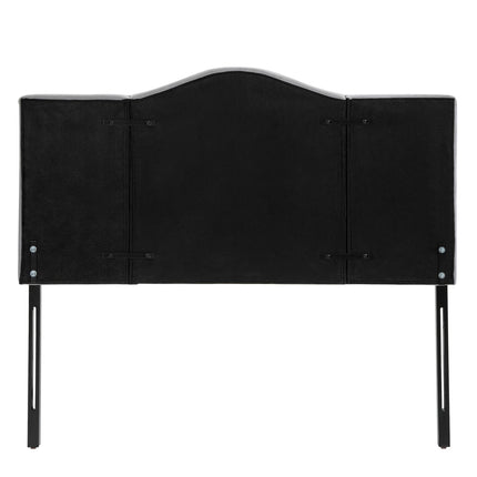 Gray padded headboard - Modern design, 185x134 Cm