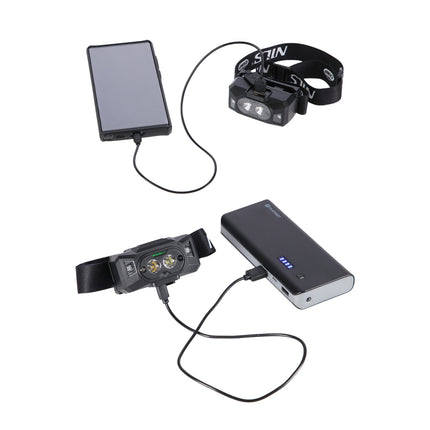 Headlight 600 LM, Rechargeable, Compact Design