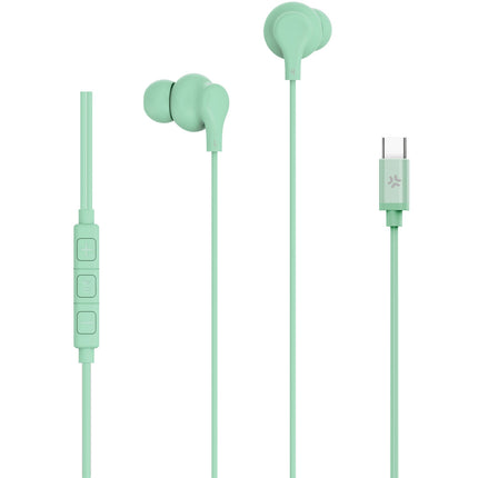 Headphones In-Ear Cable USB-C UP1600 Light green