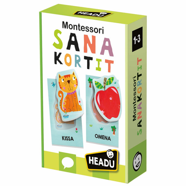 Headu Montessori Baby Flashcards (In Finnish Lang.)
