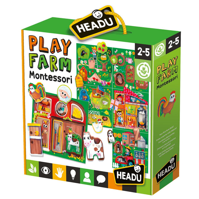 Headu Montessori Game Play Farm Montessori