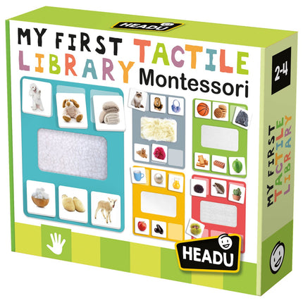 Headu Montessori My First Tactile Library Educative Game