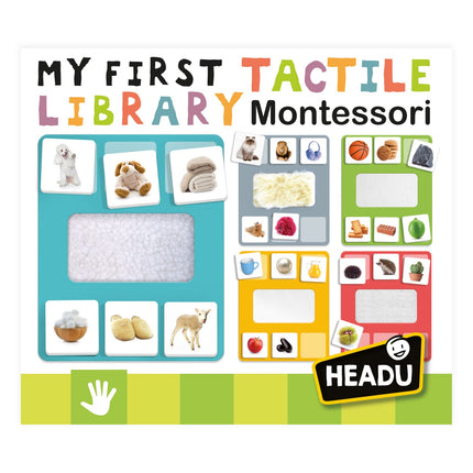 Headu Montessori My First Tactile Library Educative Game