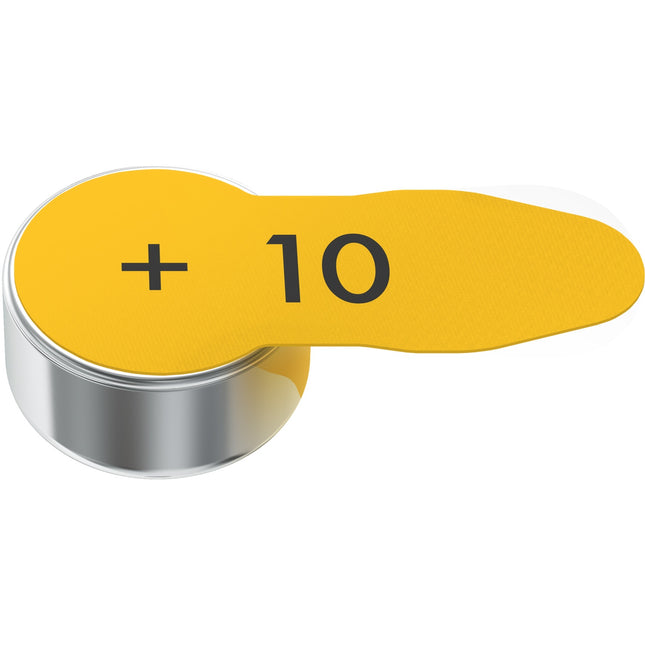 Hearing aid battery 10 / A10 / PR70 8-pack
