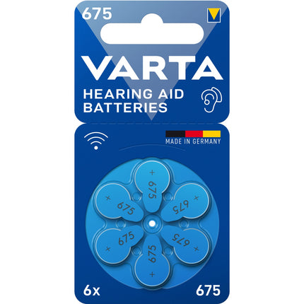 Title: Hearing aid battery 675 / A675 / PR44