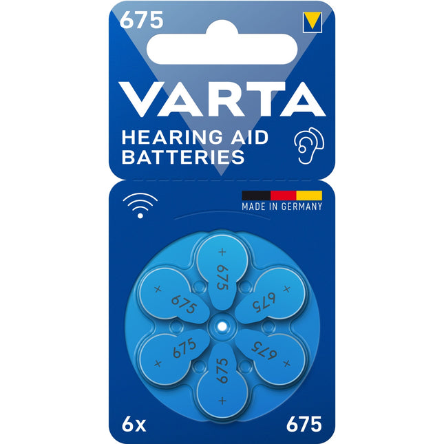 Title: Hearing aid battery 675 / A675 / PR44
