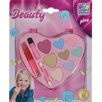 Heart Cosmetic Case for Girls, Portable and Stylish Design