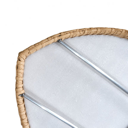Heart-Shaped Floating Pool Tray, Weatherproof Rattan