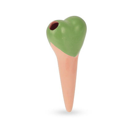 Heart of clay cone - 4 pcs