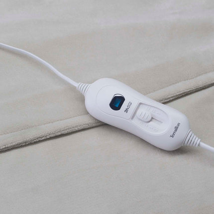 Heated Blanket 160x120cm Light Grey