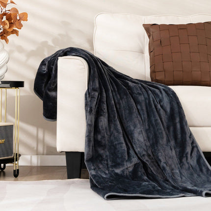 Heated Electric Throw Blanket, 9 Heat Settings, 9h Timer