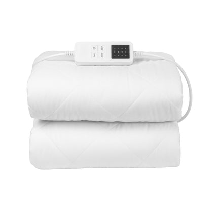 Heated Mattress Pad Queen 195x165 cm, Dual Control Timer