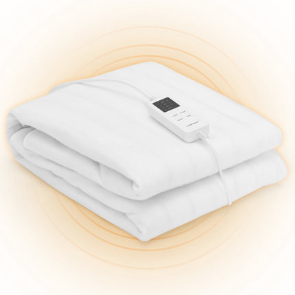 Heated Mattress Topper 160 x 140 cm, Dual Control, Timer