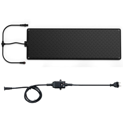 Heated Snow Melting Mat, 25.5x76 cm, Connects 18 Mats