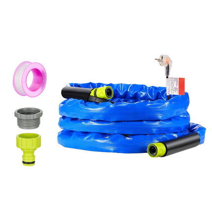 Heated Water Hose for RV, 15 ft, 5/8 in, -45F