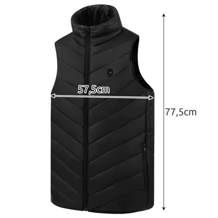 Heated vest L USB Trizand 22127