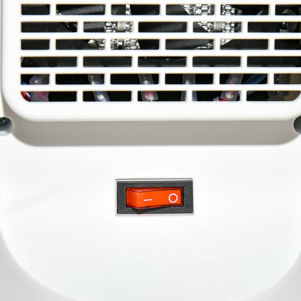 2000W ceramic tower heater, remote control & timer, white