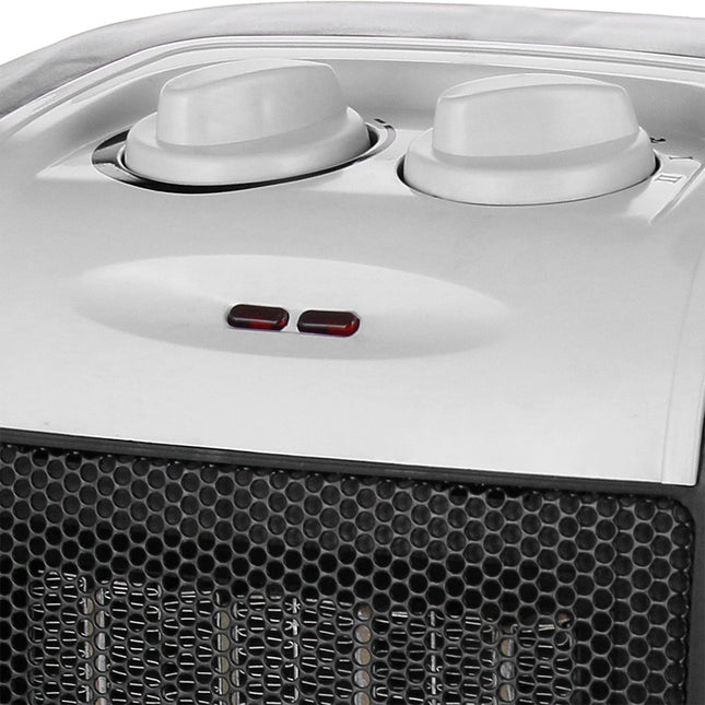 Heating fan 1800W Thermostat Ceramic Element