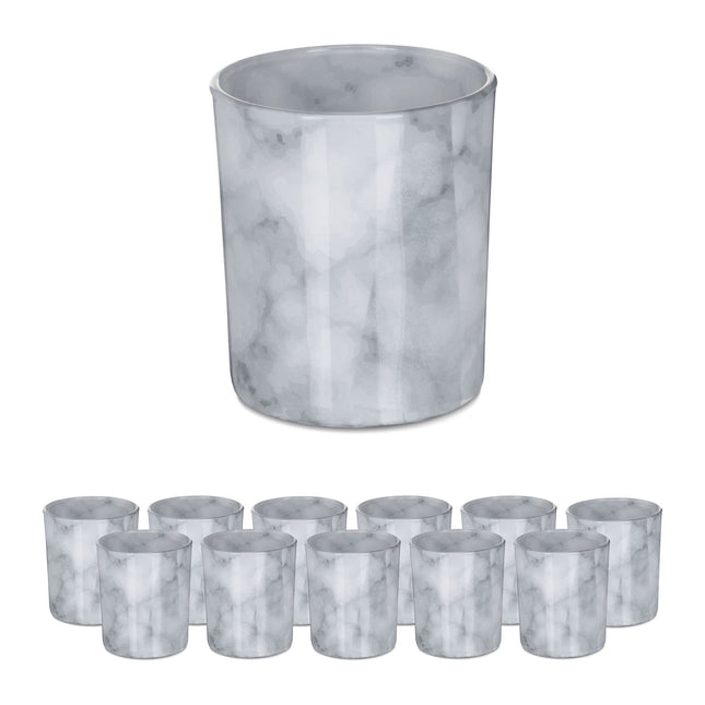 Heat light holder gray set of 12
