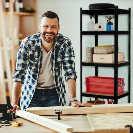 Heavy-Duty 5-Level Steel Shelving Unit