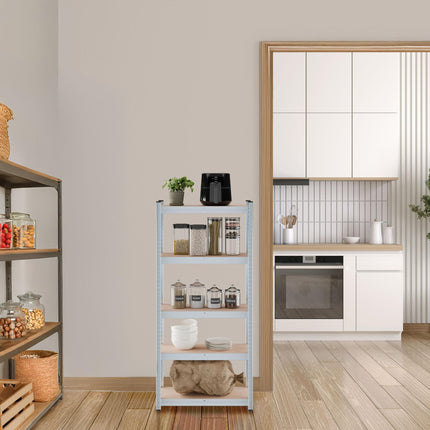 Heavy Duty 5-Tier Shelving Unit, 150x70x30 cm
