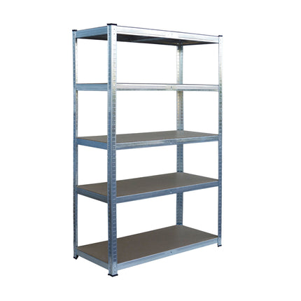 Heavy-Duty 5-Tier Steel Shelving Unit, 875 kg Capacity