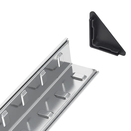 Heavy-Duty Adjustable Shelving Unit, 180x60x30 cm