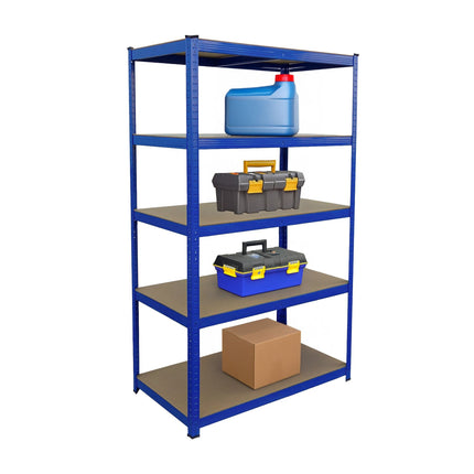 Heavy-Duty Adjustable Storage Shelf, 180x100x60 cm