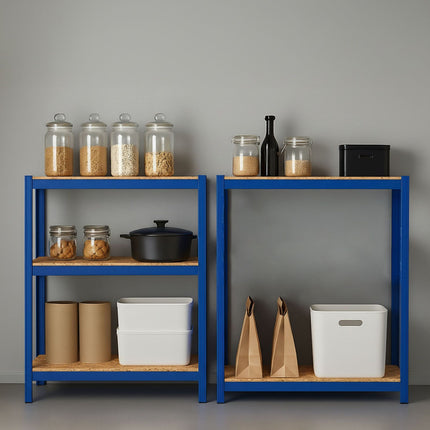 Heavy-Duty Adjustable Storage Shelf, 180x100x60 cm