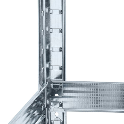 Heavy Duty Galvanised Metal Shelving Unit, Adjustable