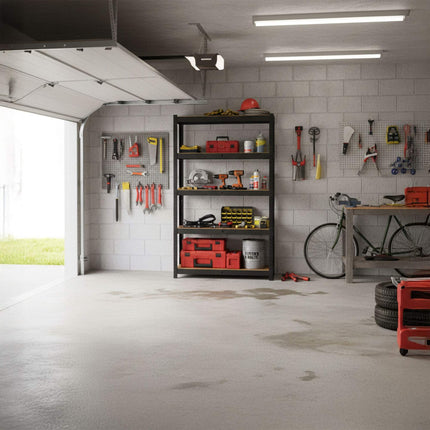 Heavy-Duty Metal Shelving Unit, 5-Tier, 500 kg Capacity