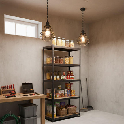 Heavy-Duty Shelving Unit, 5 Shelves, 875 kg Capacity